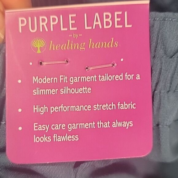 PURPLE Label by Healing Hands Taylor Style Scrub Pants Uniform Nursing 5x - Picture 4 of 5